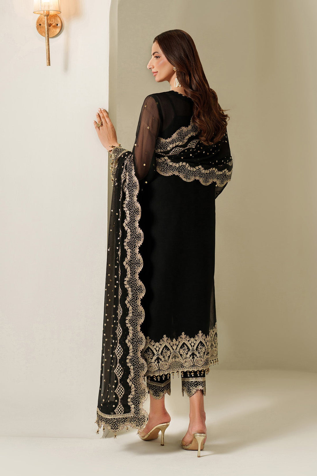 Alizeh | Reena Handmade 25 | AF-HM-4049-Reshma - Official Alizeh stockist in UK - Sakeena London