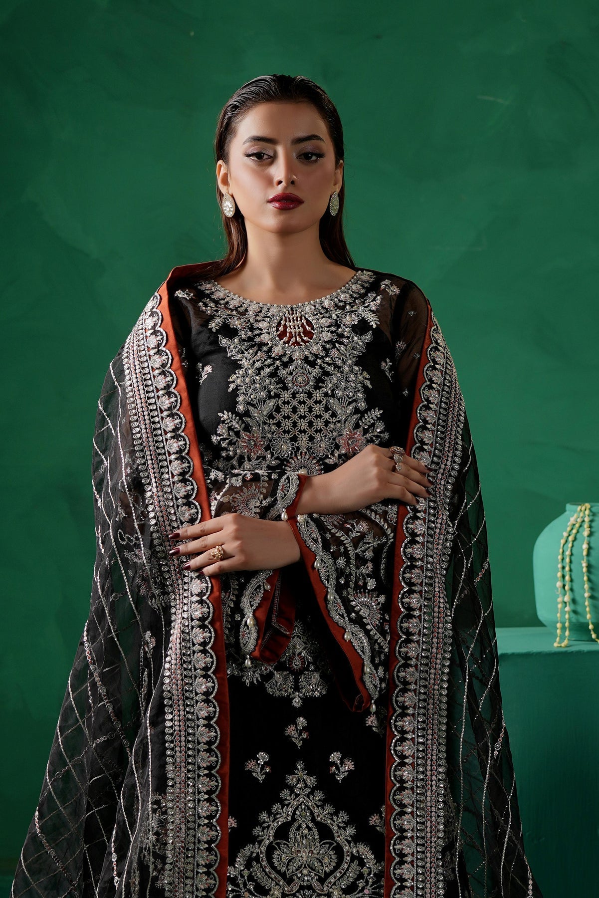 Maryams | Tabeer Luxury Collection | SARLEEN Ã¢ÂÂ TBR-8014 - Official Maryams stockist in UK - Sakeena London