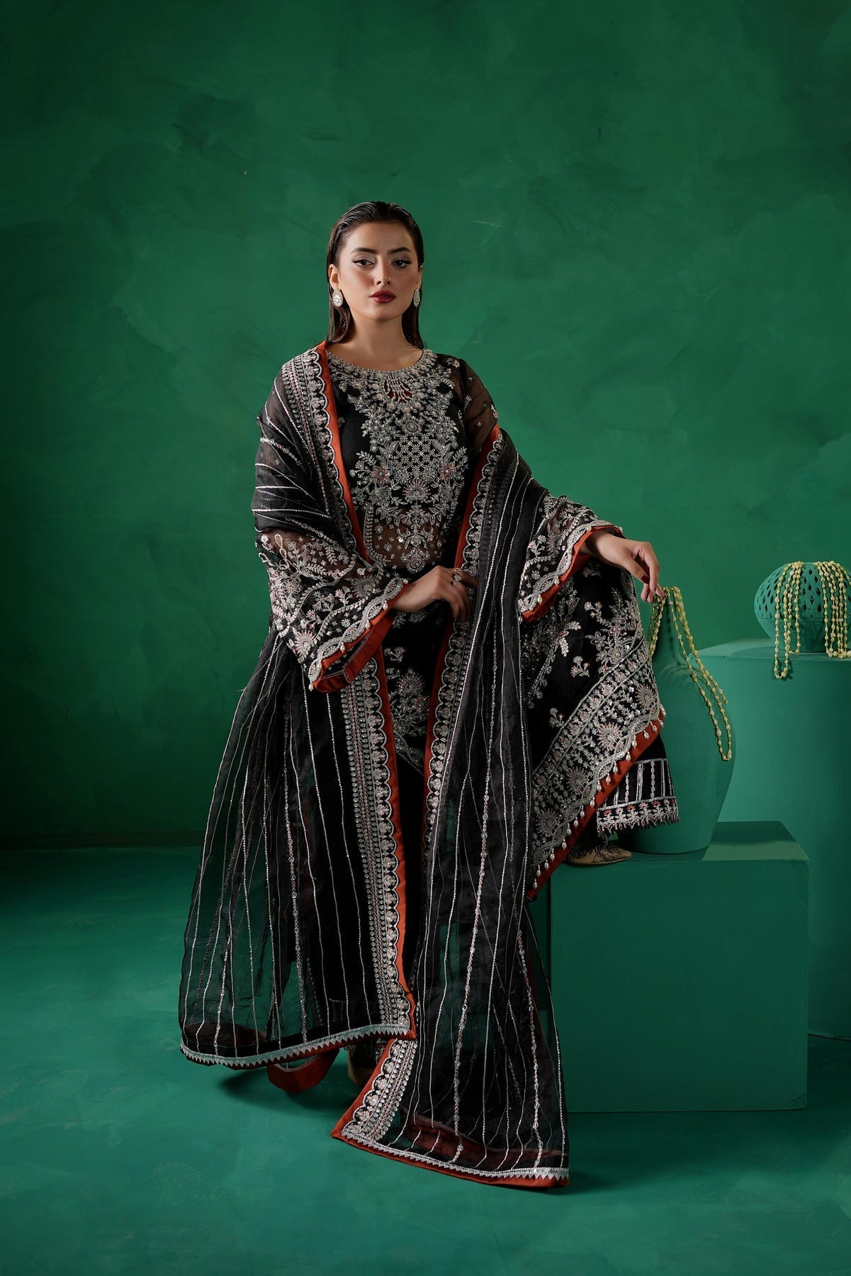 Maryams | Tabeer Luxury Collection | SARLEEN Ã¢ÂÂ TBR-8014 - Official Maryams stockist in UK - Sakeena London