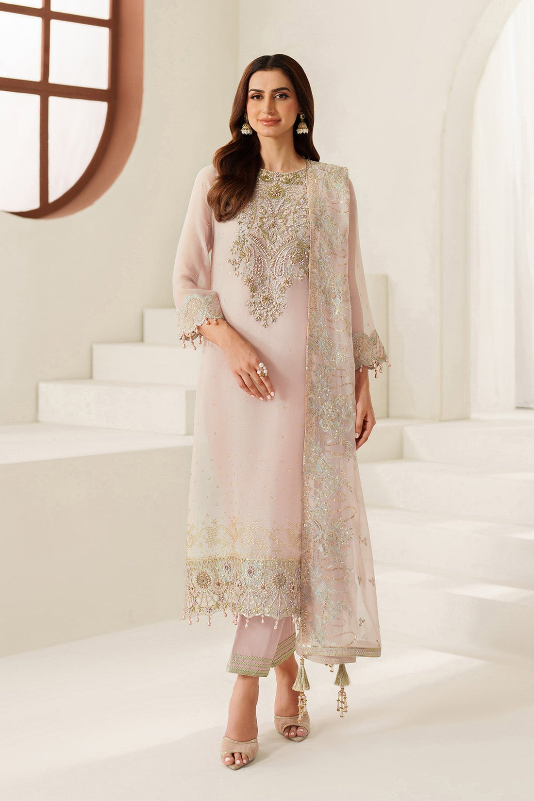 Alizeh | Reena Handmade 25 | AF-HM-4054-Zyla - Official Alizeh stockist in UK - Sakeena London