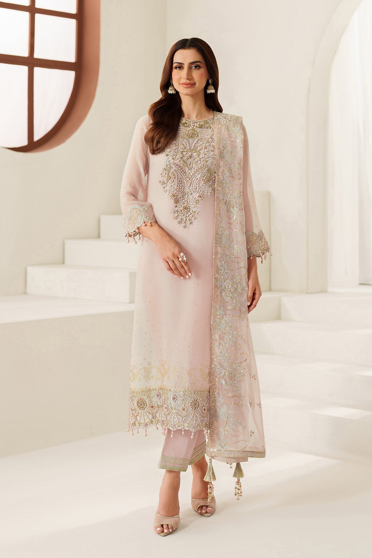 Alizeh | Reena Handmade 25 | AF-HM-4054-Zyla - Official Alizeh stockist in UK - Sakeena London
