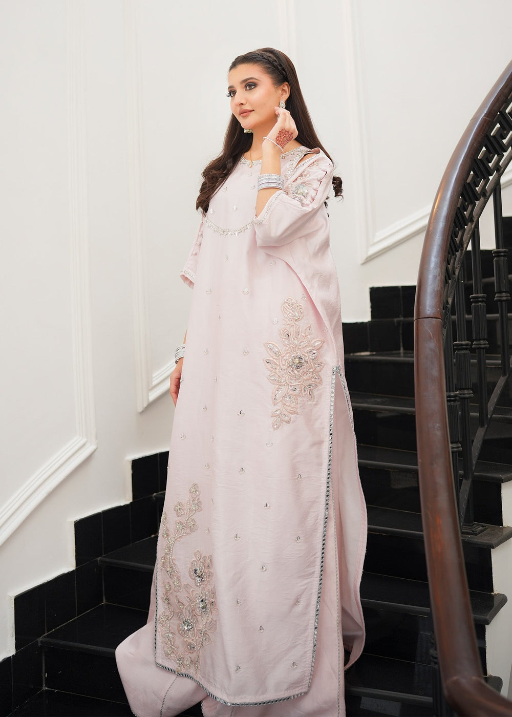 Fozia Khalid I Dilkash Festive Wear 25 | zimal - Official Fozia Khalid stockist in UK - Sakeena London