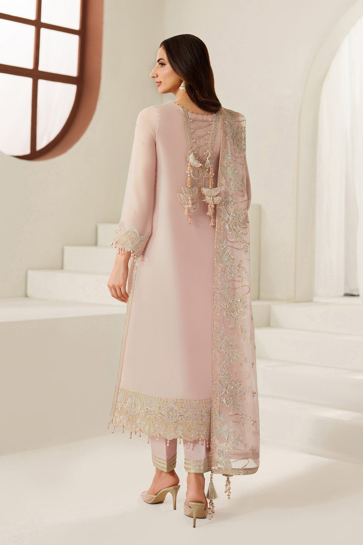 Alizeh | Reena Handmade 25 | AF-HM-4054-Zyla - Official Alizeh stockist in UK - Sakeena London