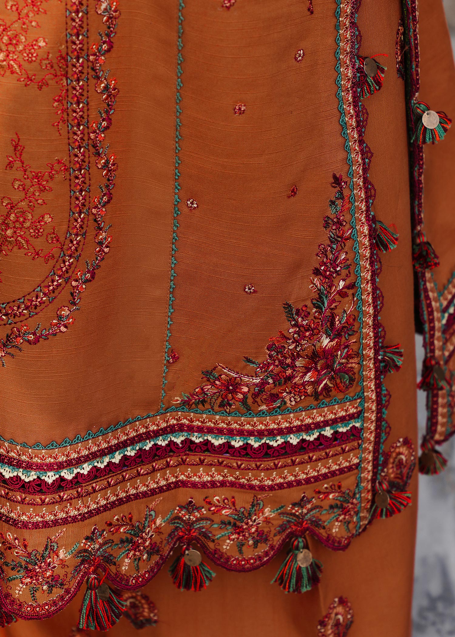 Hussain Rehar | Winter Shawl 24 | Tamar - Official Hussain Rehar stockist in UK - Sakeena London
