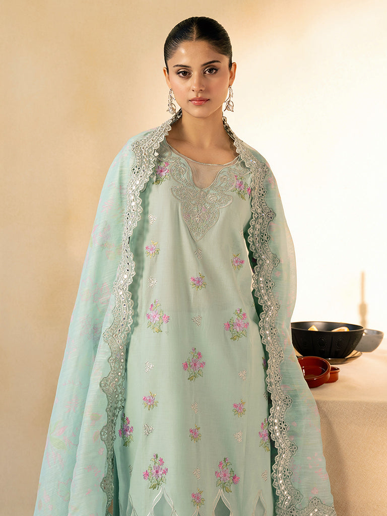 Rajbari | Jahaan Premium Festive Lawn | AALYA (Jahan) 4-A - Official Rajbari stockist in UK - Sakeena London