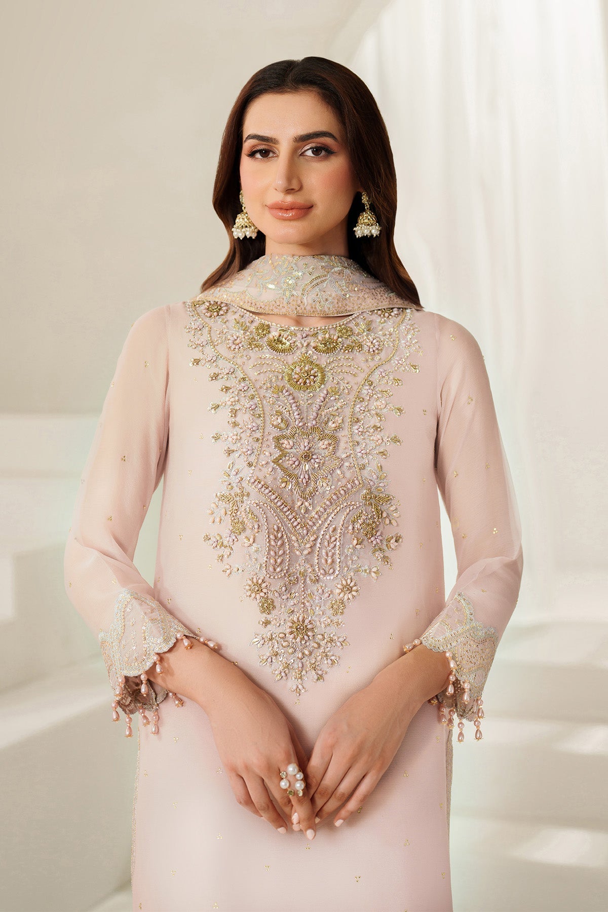 Alizeh | Reena Handmade 25 | AF-HM-4054-Zyla - Official Alizeh stockist in UK - Sakeena London