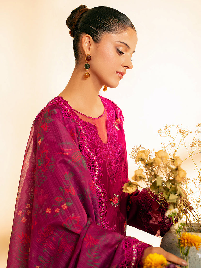 Rajbari | Jahaan Premium Festive Lawn | MAYA (Jahan) 4-B - Official Rajbari stockist in UK - Sakeena London