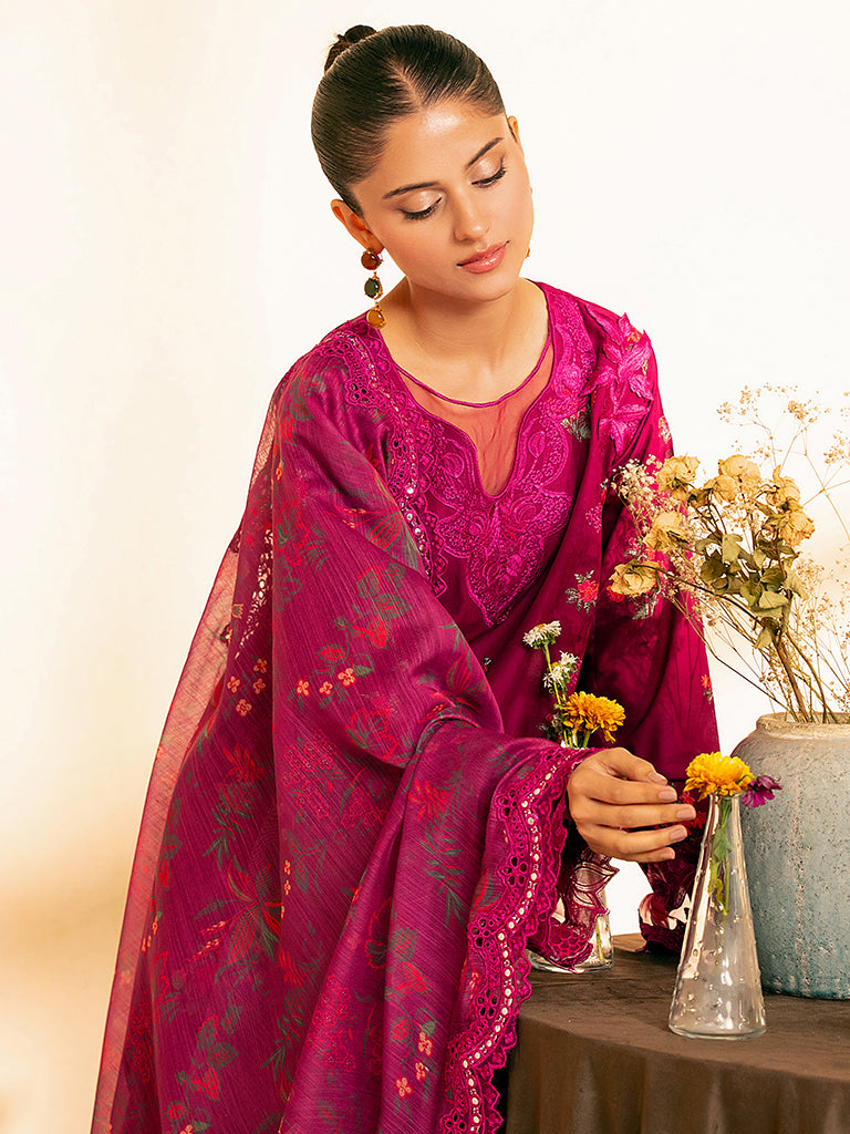 Rajbari | Jahaan Premium Festive Lawn | MAYA (Jahan) 4-B - Official Rajbari stockist in UK - Sakeena London