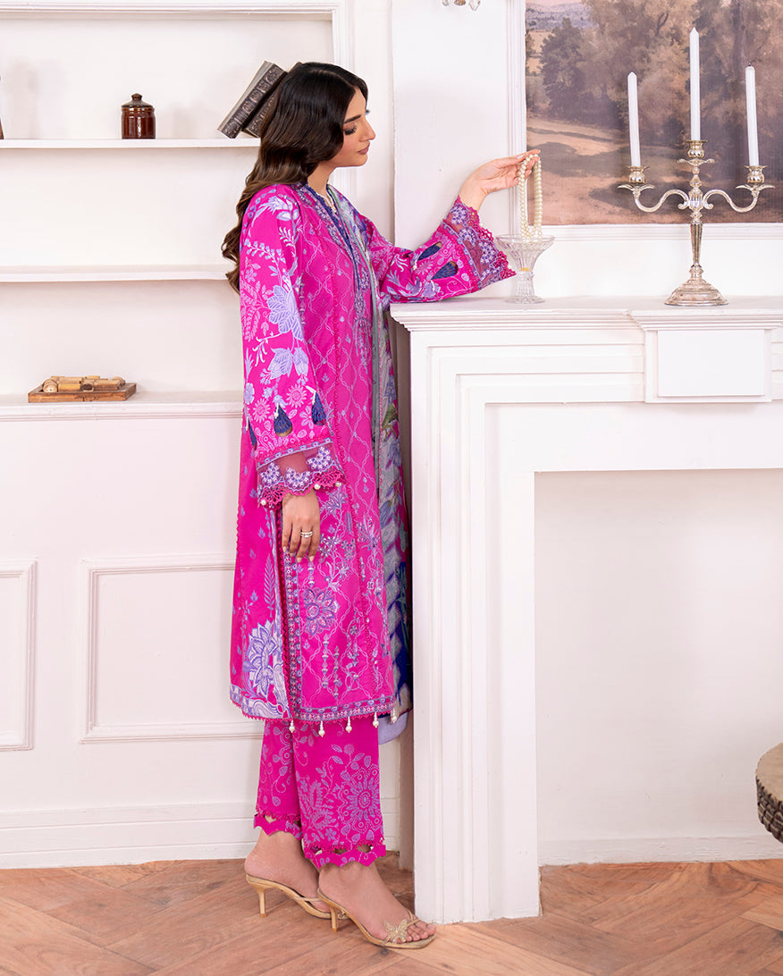 Roheenaz | Aezel Embroidered Cambric | Novah - Official Roheenaz stockist in UK - Sakeena London