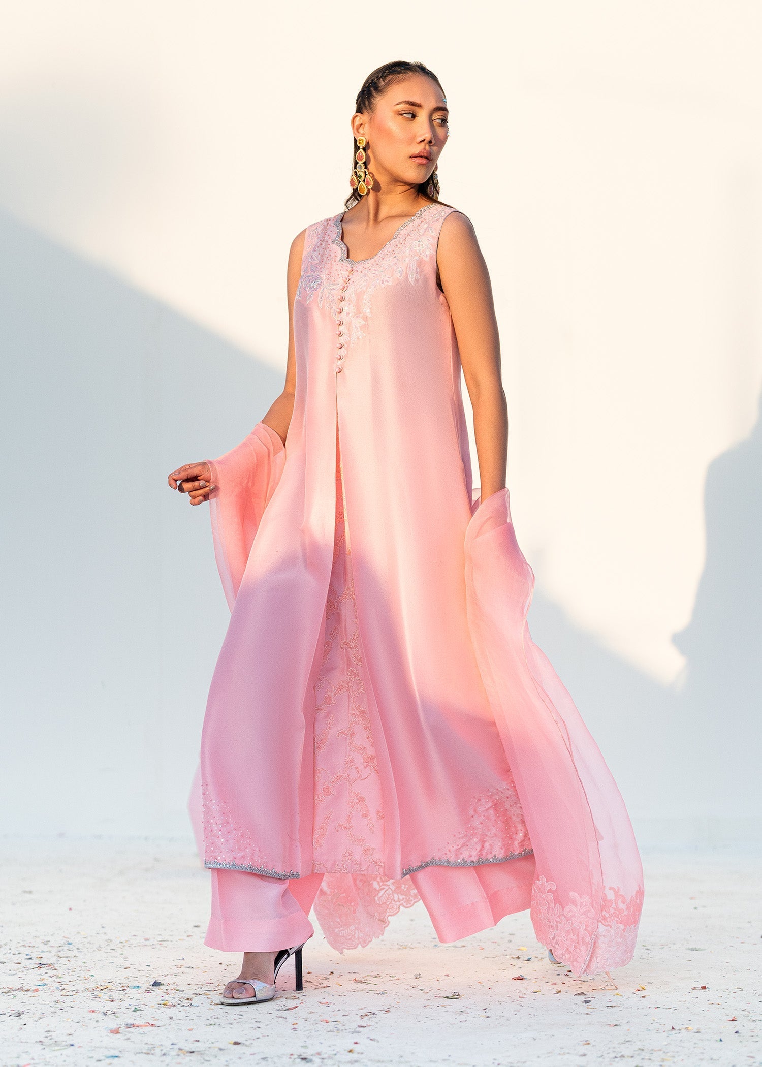 Umsha | Confetti 25 | SEQUINED BREEZE - Official Umsha stockist in UK - Sakeena London