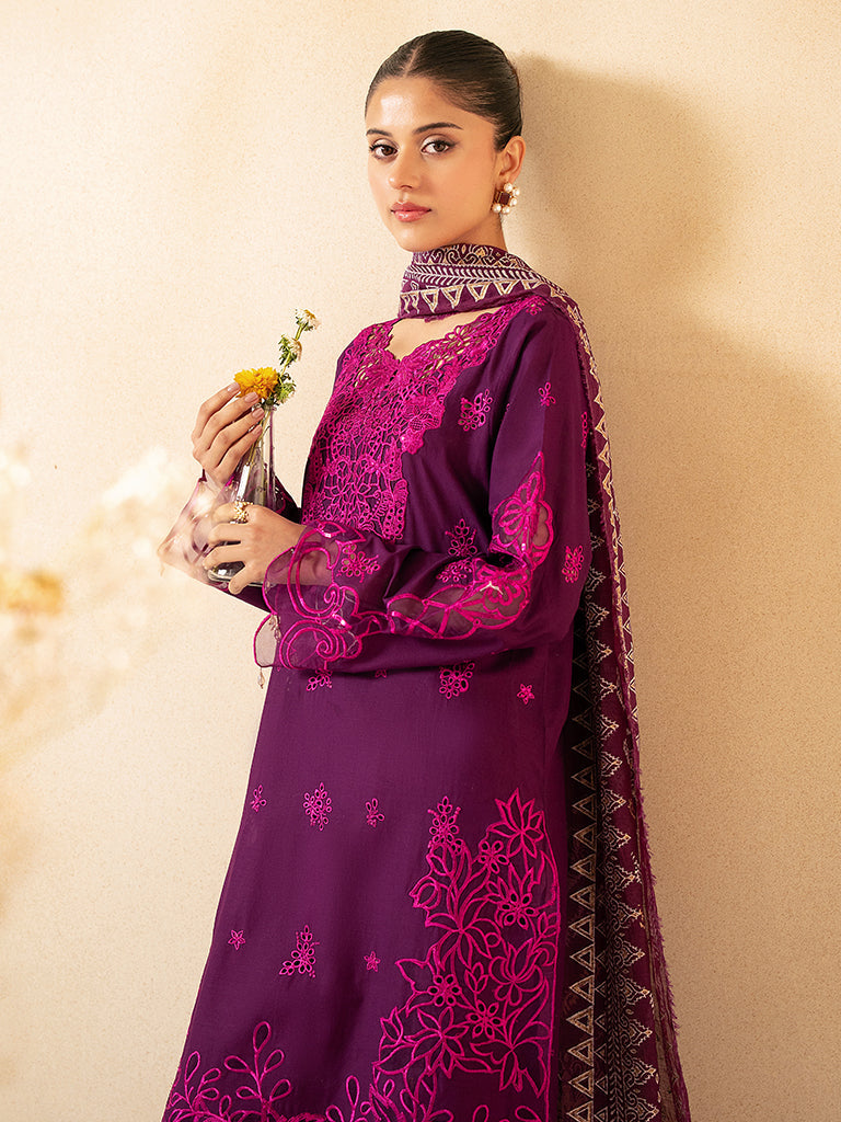 Rajbari | Jahaan Premium Festive Lawn | NORA (Jahan) 6-B - Official Rajbari stockist in UK - Sakeena London