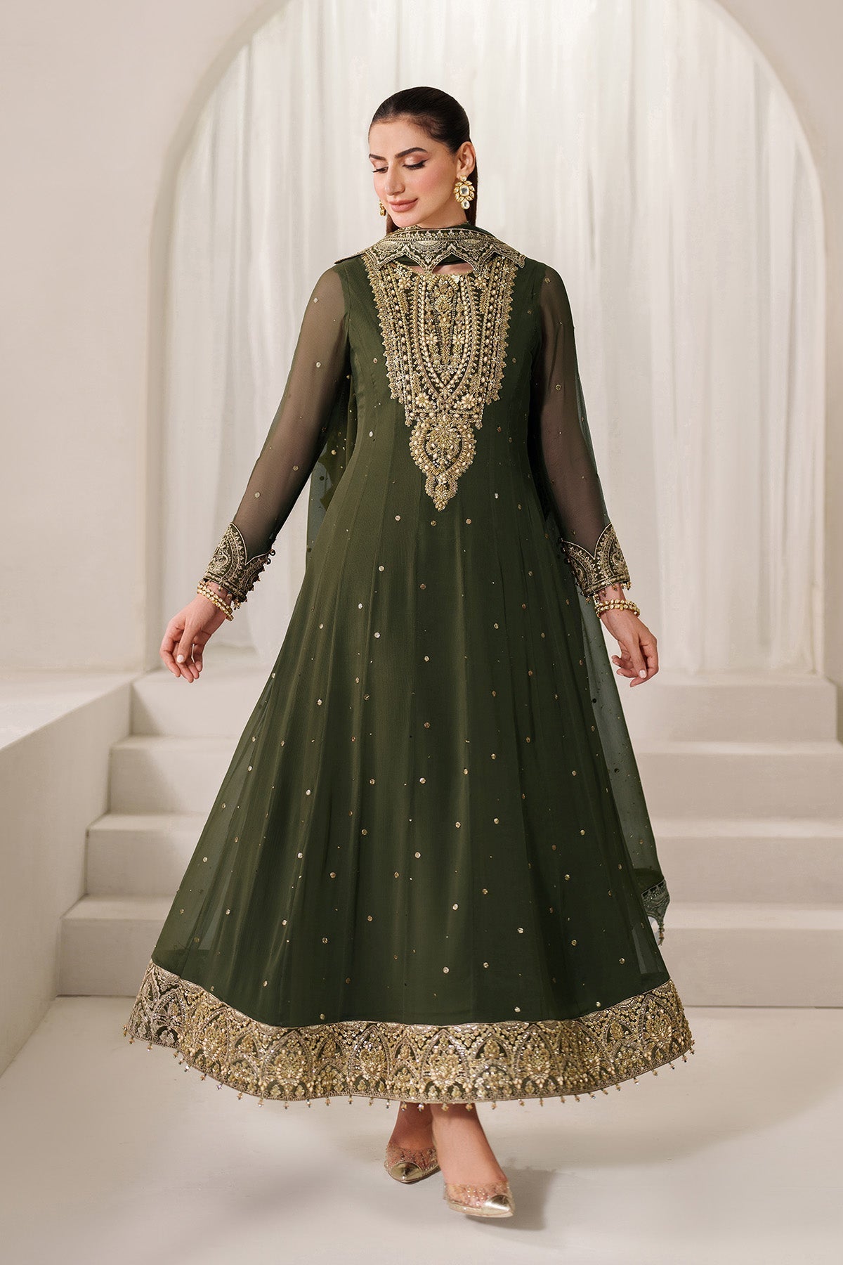 Alizeh | Reena Handmade 25 | AF-HM-4051-Rekha - Official Alizeh stockist in UK - Sakeena London