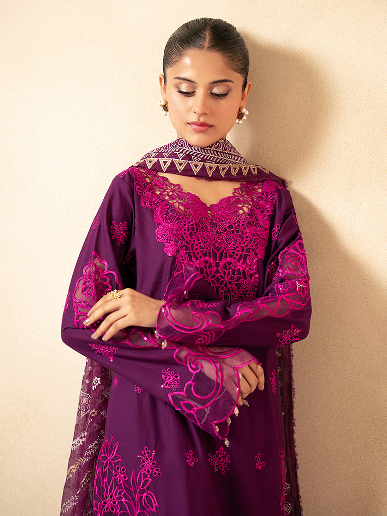Rajbari | Jahaan Premium Festive Lawn | NORA (Jahan) 6-B - Official Rajbari stockist in UK - Sakeena London