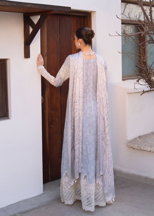 Myeesha | Lamhay Luxury Lawn 25 | Aabroo - Official Myeesha stockist in UK - Sakeena London