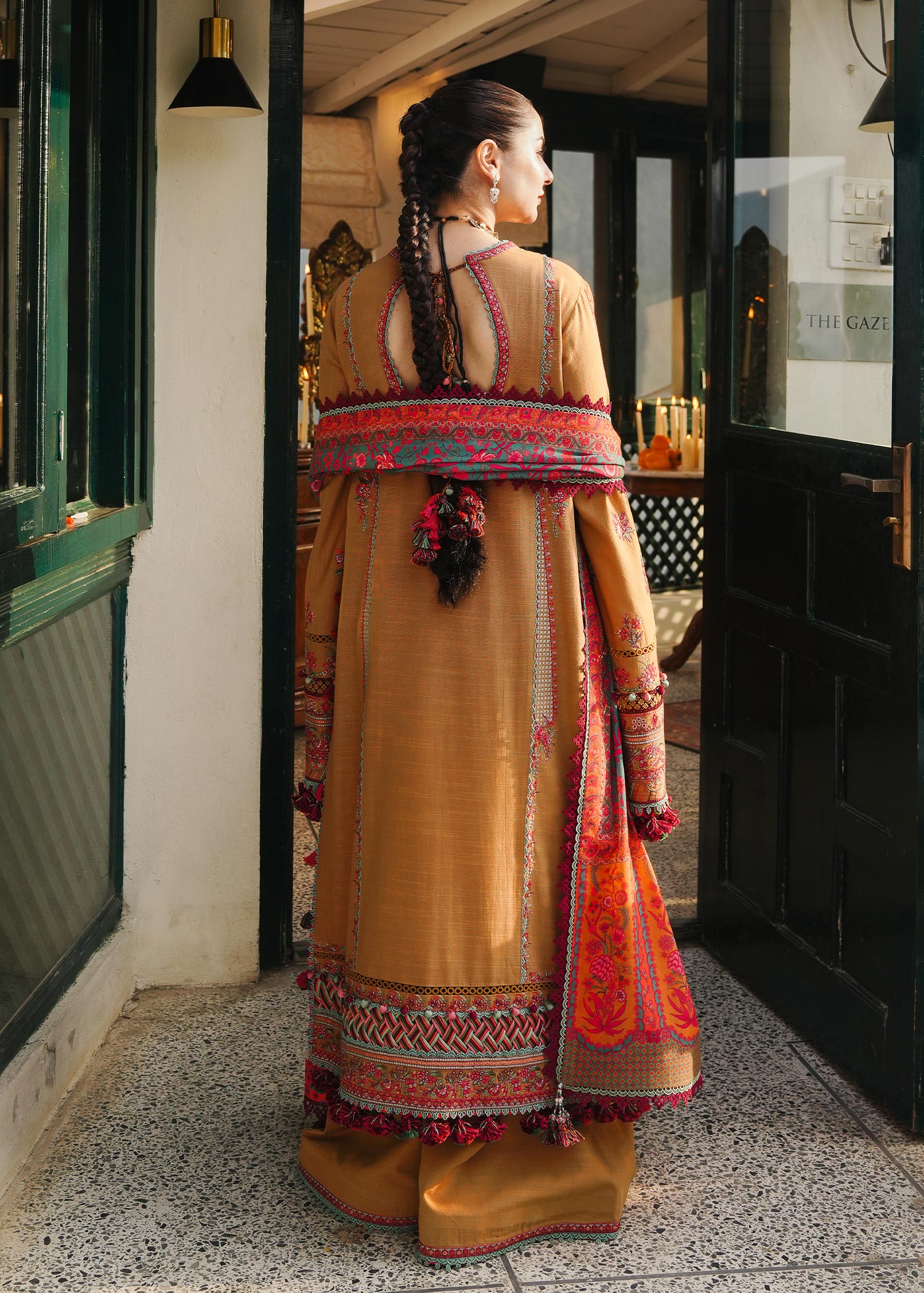 Hussain Rehar | Winter Shawl 24 | Horain - Official Hussain Rehar stockist in UK - Sakeena London