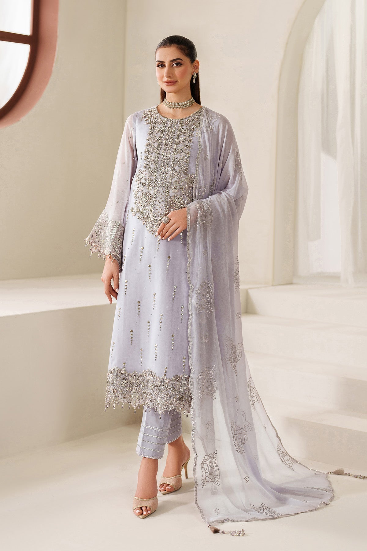 Alizeh | Reena Handmade 25 | AF-HM-4050-Feeha - Official Alizeh stockist in UK - Sakeena London