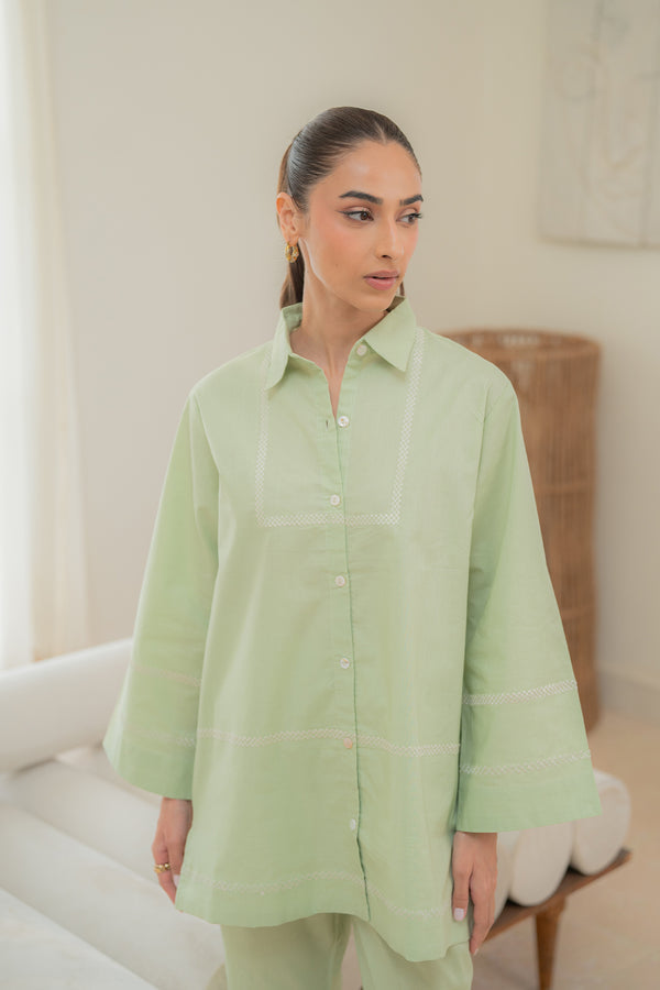 Sahar | Pre Essential Emb Edit | Jade Mist - Official Sahar stockist in UK - Sakeena London