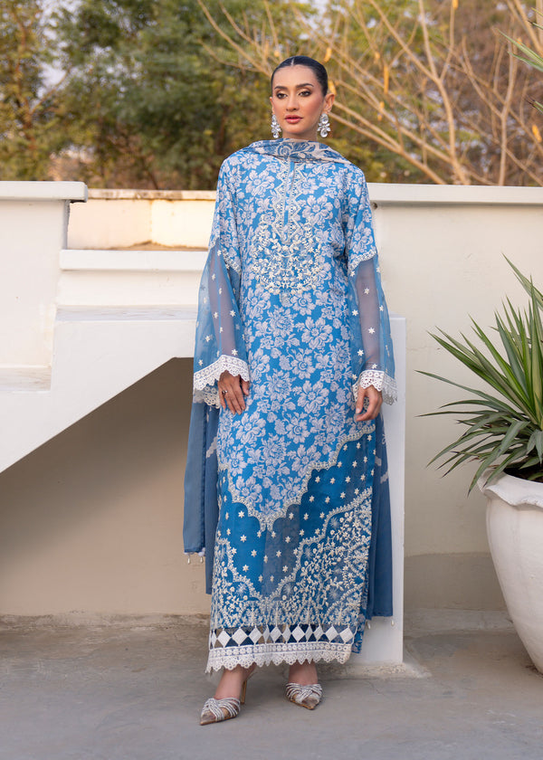 Myeesha | Lamhay Luxury Lawn 25 | Zarposh - Official Myeesha stockist in UK - Sakeena London