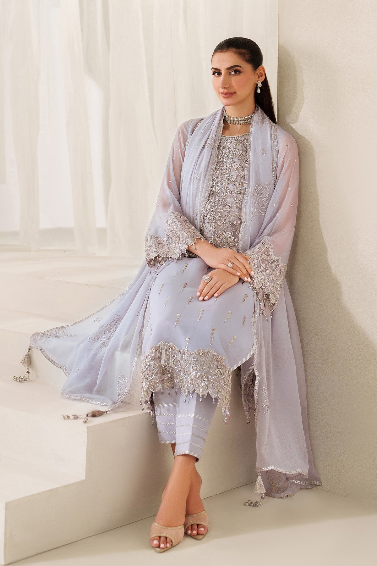 Alizeh | Reena Handmade 25 | AF-HM-4050-Feeha - Official Alizeh stockist in UK - Sakeena London