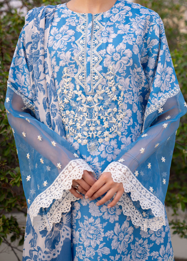 Myeesha | Lamhay Luxury Lawn 25 | Zarposh - Official Myeesha stockist in UK - Sakeena London
