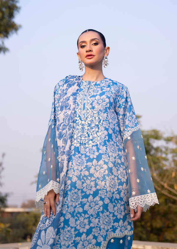 Myeesha | Lamhay Luxury Lawn 25 | Zarposh - Official Myeesha stockist in UK - Sakeena London