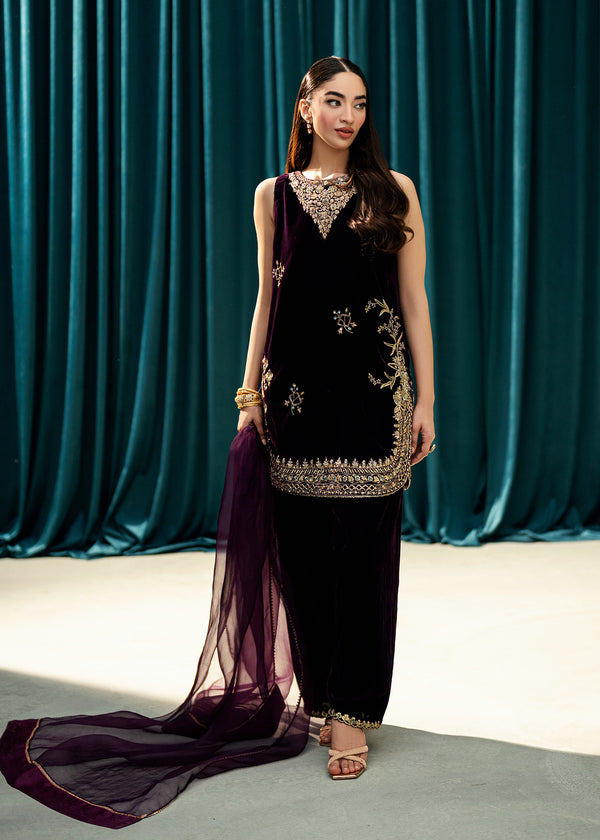 Umsha | Velvet Code | Plum Echo - Official Umsha stockist in UK - Sakeena London