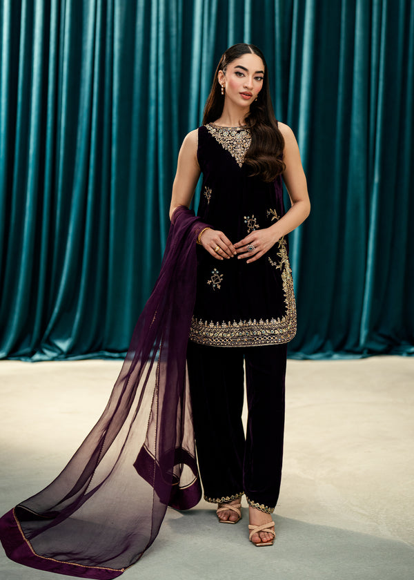 Umsha | Velvet Code | Plum Echo - Official Umsha stockist in UK - Sakeena London