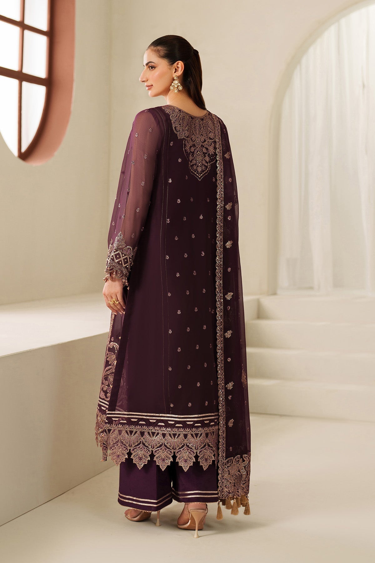 Alizeh | Reena Handmade 25 | AF-HM-4053-Tehwar - Official Alizeh stockist in UK - Sakeena London