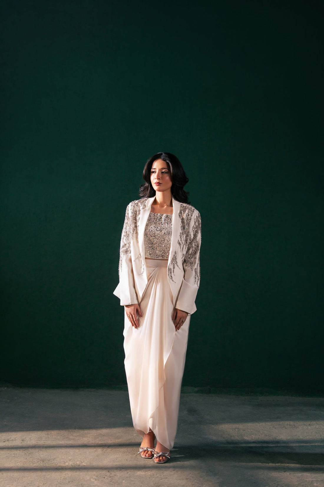 Malook | Dhanak Formals | Starlit - Official Malook stockist in UK - Sakeena London