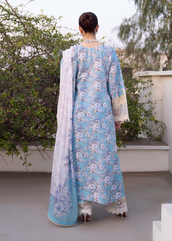 Myeesha | Lamhay Luxury Lawn 25 | Shabnam - Official Myeesha stockist in UK - Sakeena London