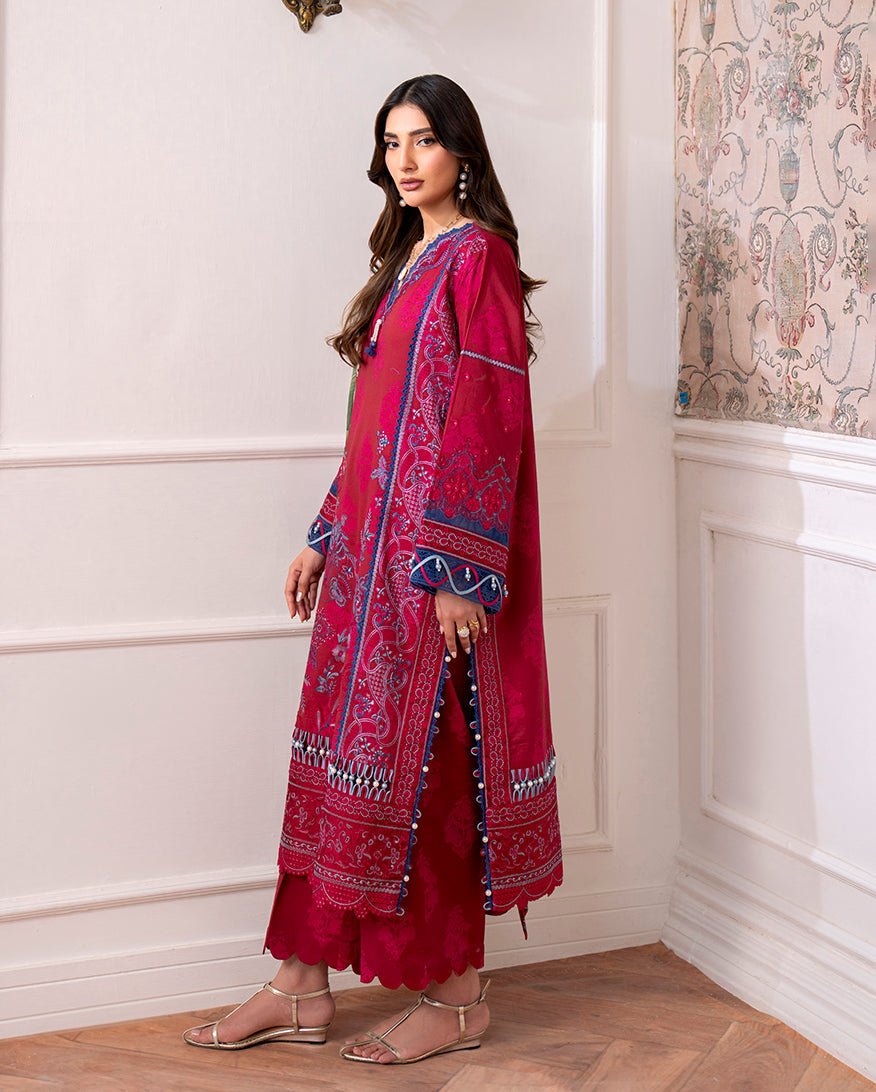Roheenaz | Aezel Embroidered Cambric | Oriva - Official Roheenaz stockist in UK - Sakeena London