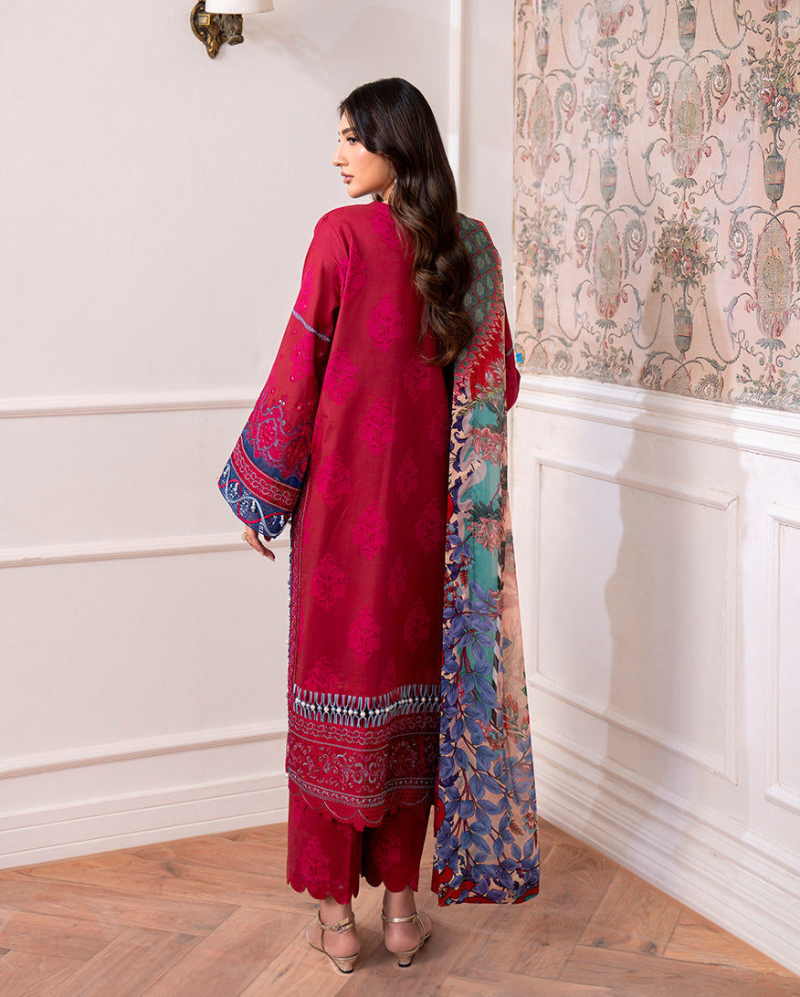 Roheenaz | Aezel Embroidered Cambric | Oriva - Official Roheenaz stockist in UK - Sakeena London