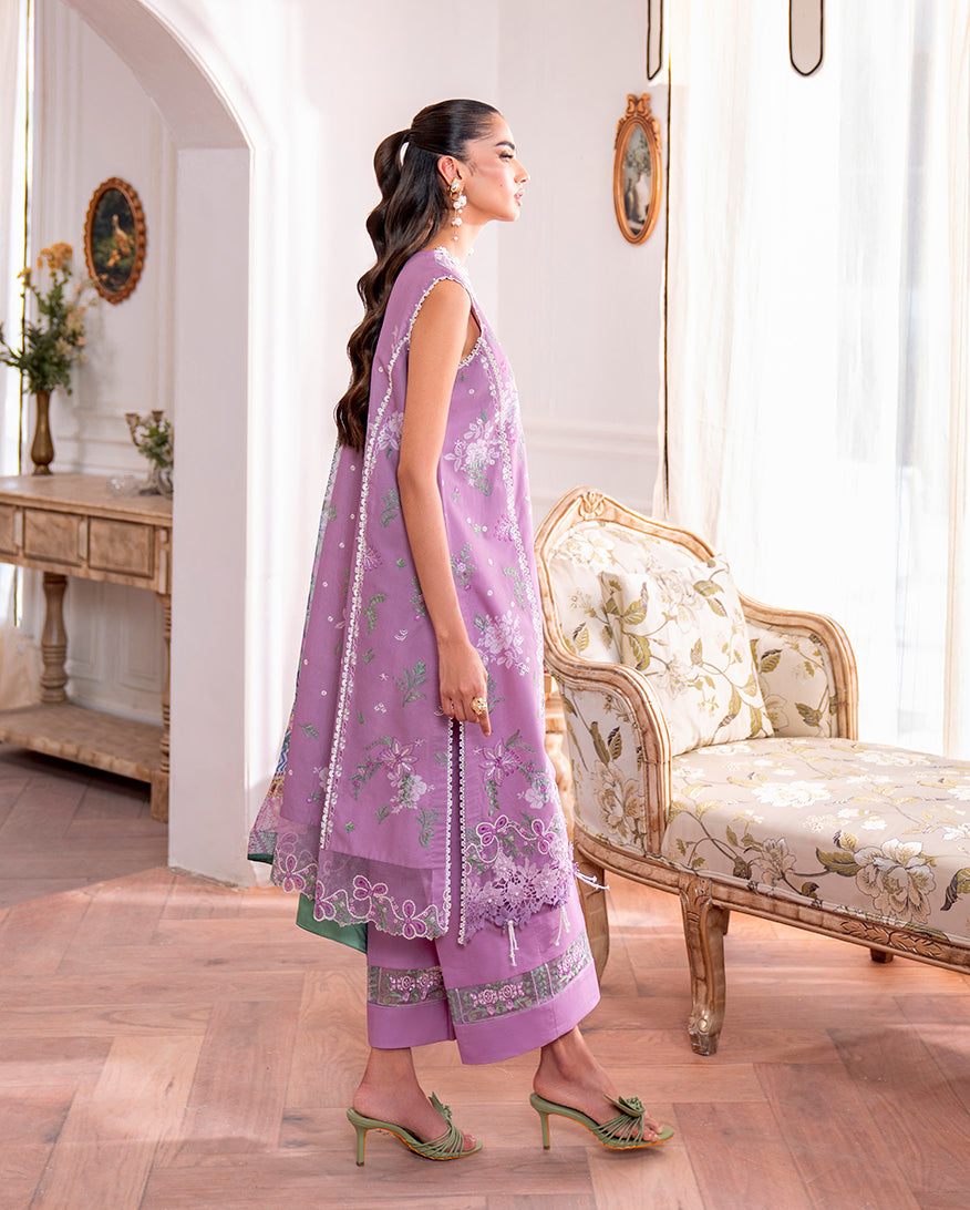 Roheenaz | Aezel Embroidered Cambric | Laila - Official Roheenaz stockist in UK - Sakeena London