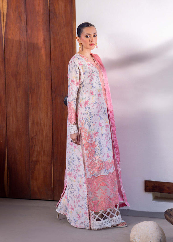 Myeesha | Lamhay Luxury Lawn 25 | Nazneen - Official Myeesha stockist in UK - Sakeena London