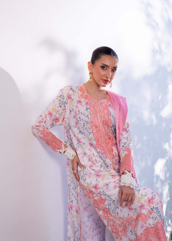 Myeesha | Lamhay Luxury Lawn 25 | Nazneen - Official Myeesha stockist in UK - Sakeena London