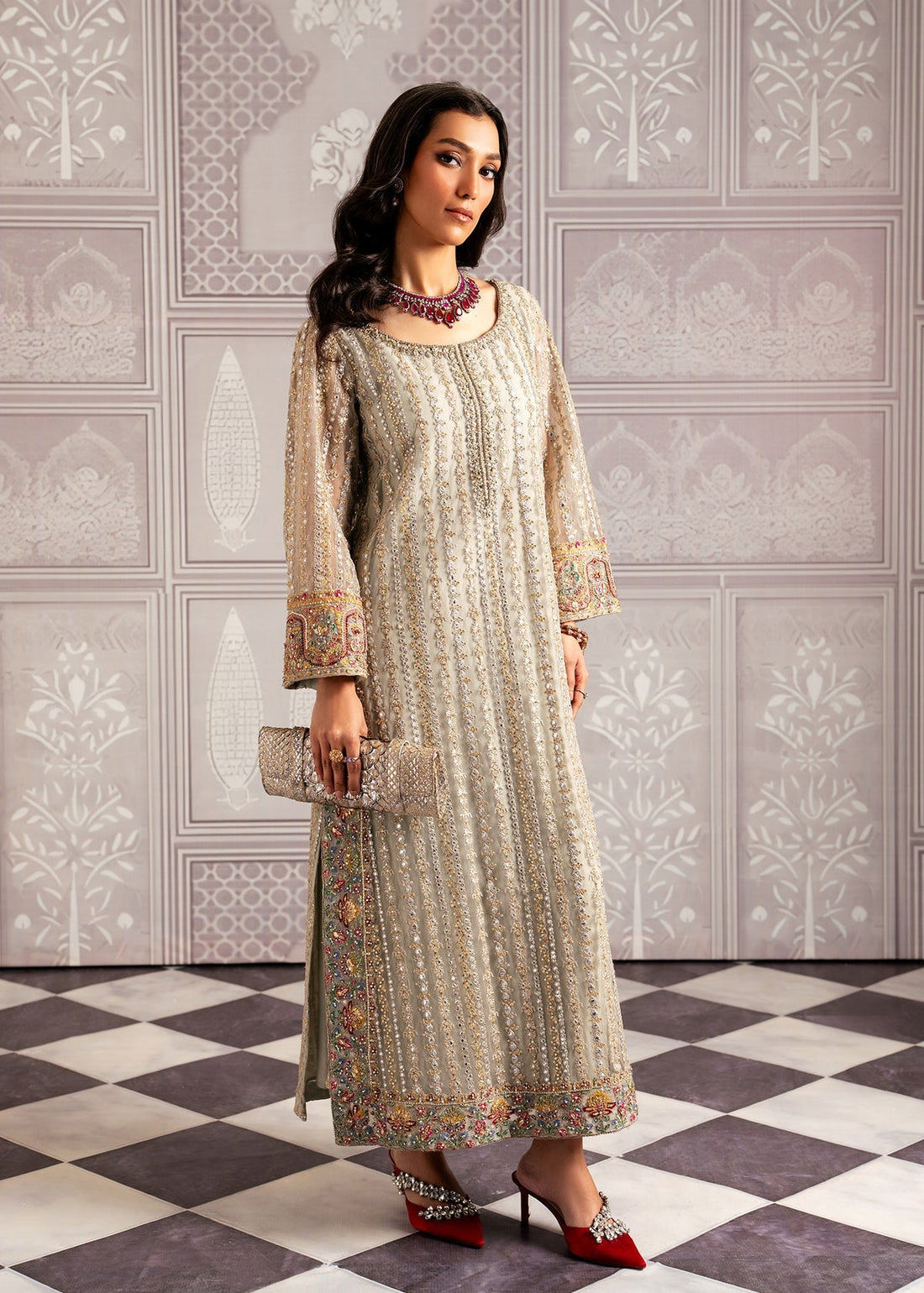 Mahgul | Echoes of Elara | Mint Gold - Official Mahgul stockist in UK - Sakeena London