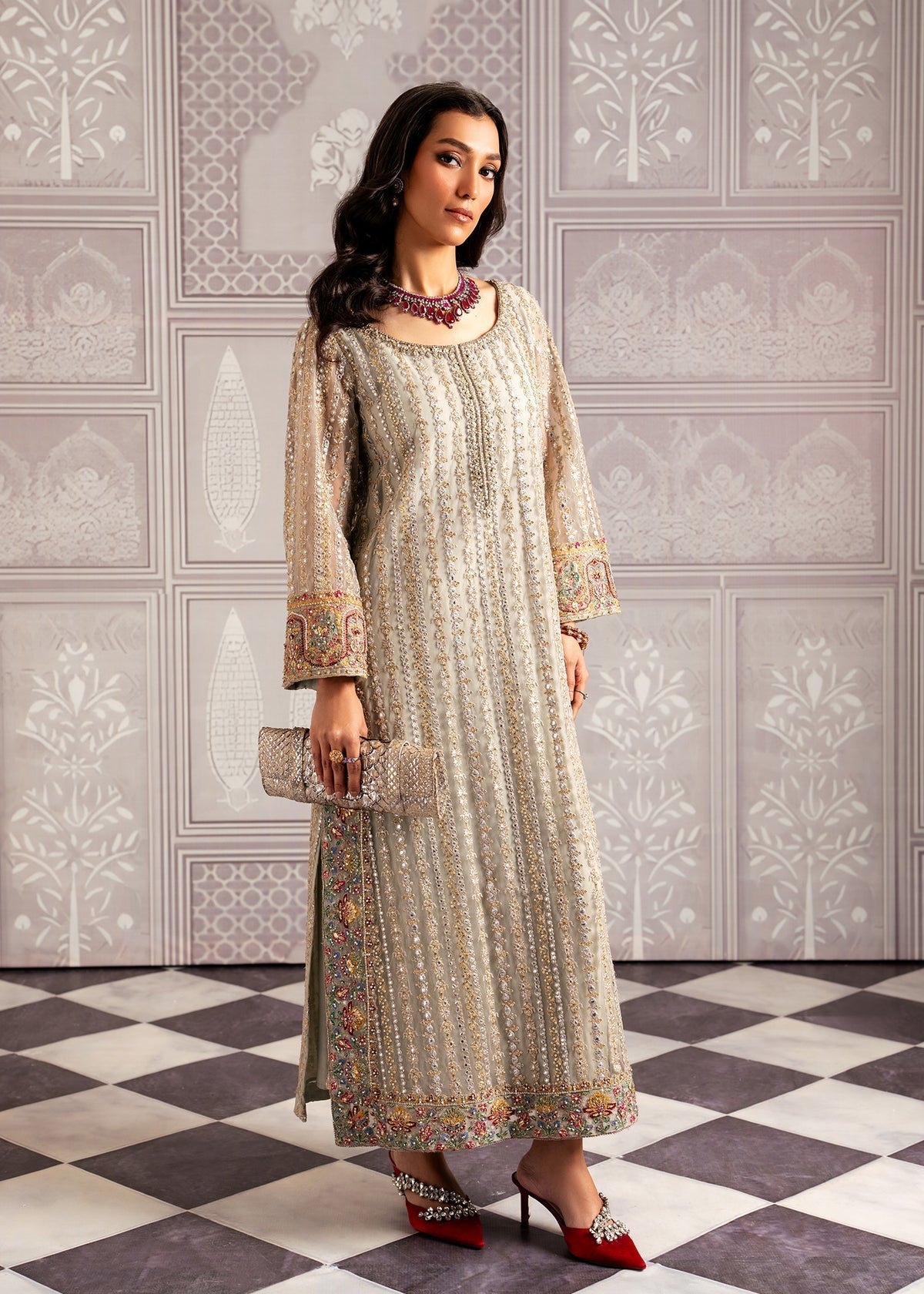 Mahgul | Echoes of Elara | Mint Gold - Official Mahgul stockist in UK - Sakeena London
