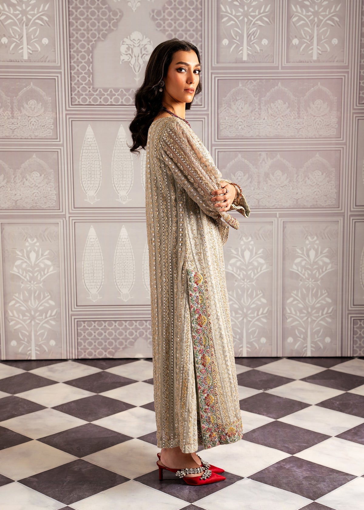 Mahgul | Echoes of Elara | Mint Gold - Official Mahgul stockist in UK - Sakeena London