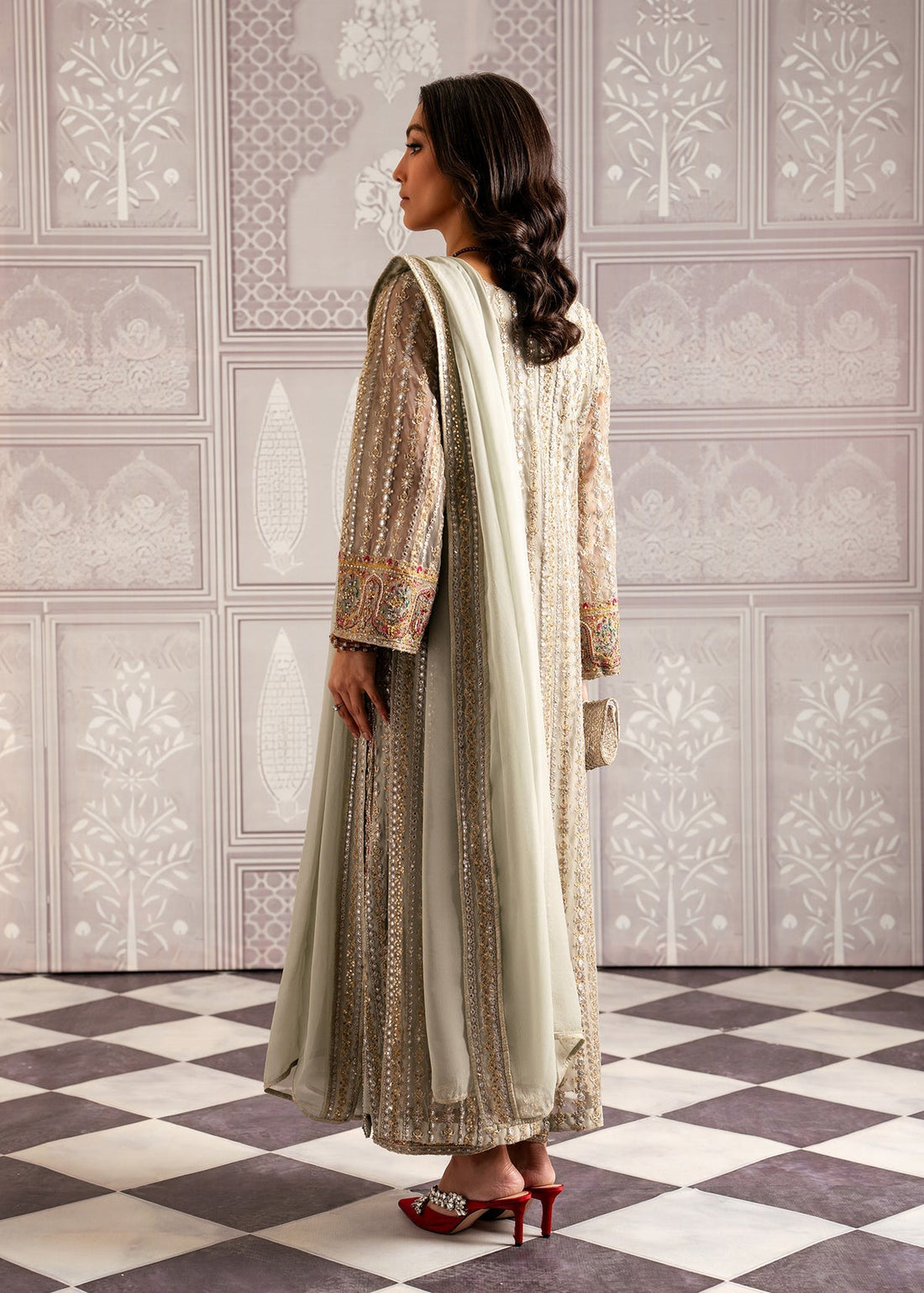 Mahgul | Echoes of Elara | Mint Gold - Official Mahgul stockist in UK - Sakeena London