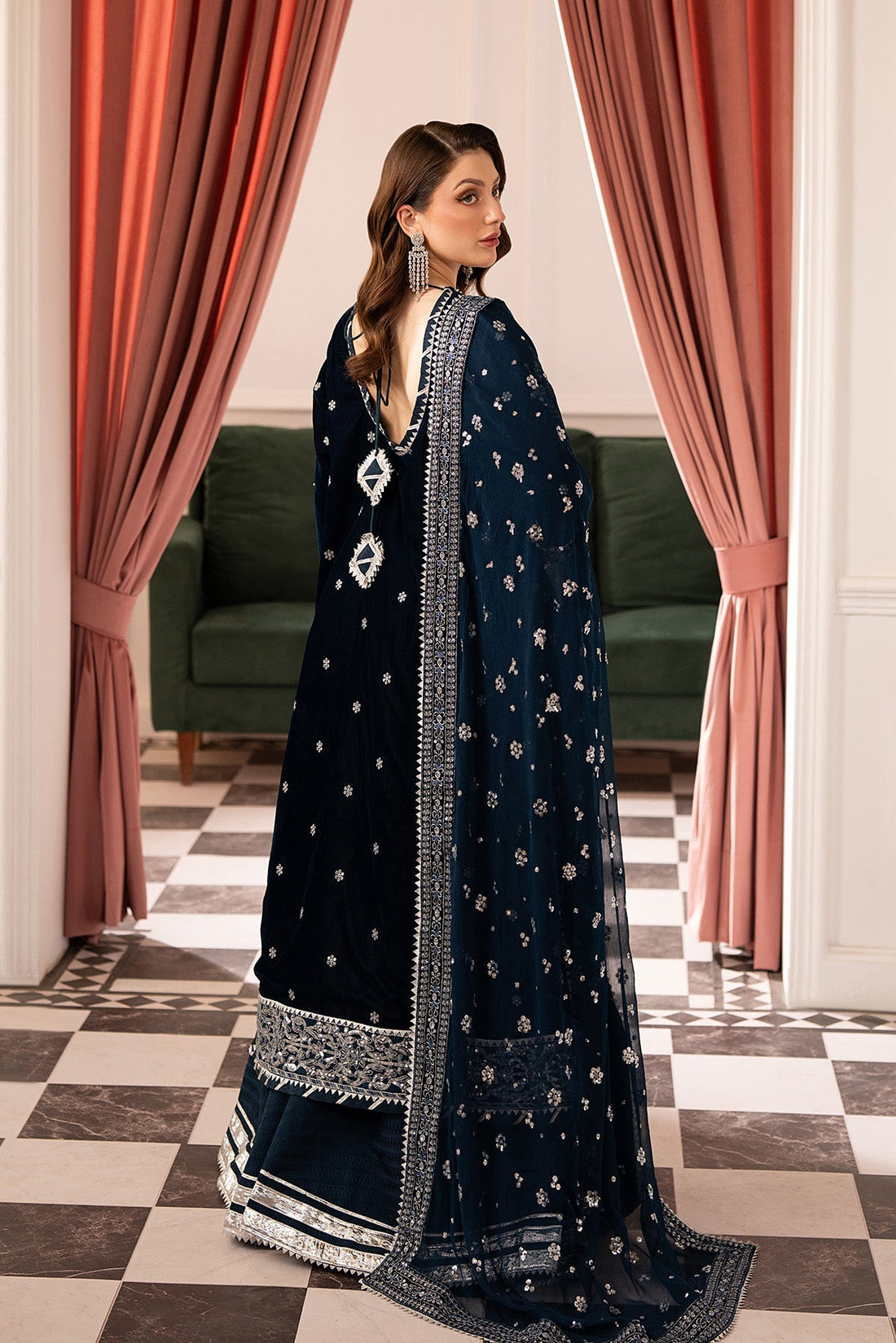 Raeesa Premium | Noirah Velvet | NV-002 - Official Raeesa Premium stockist in UK - Sakeena London