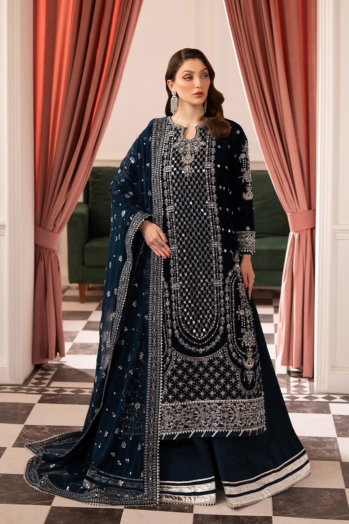 Raeesa Premium | Noirah Velvet | NV-002 - Official Raeesa Premium stockist in UK - Sakeena London