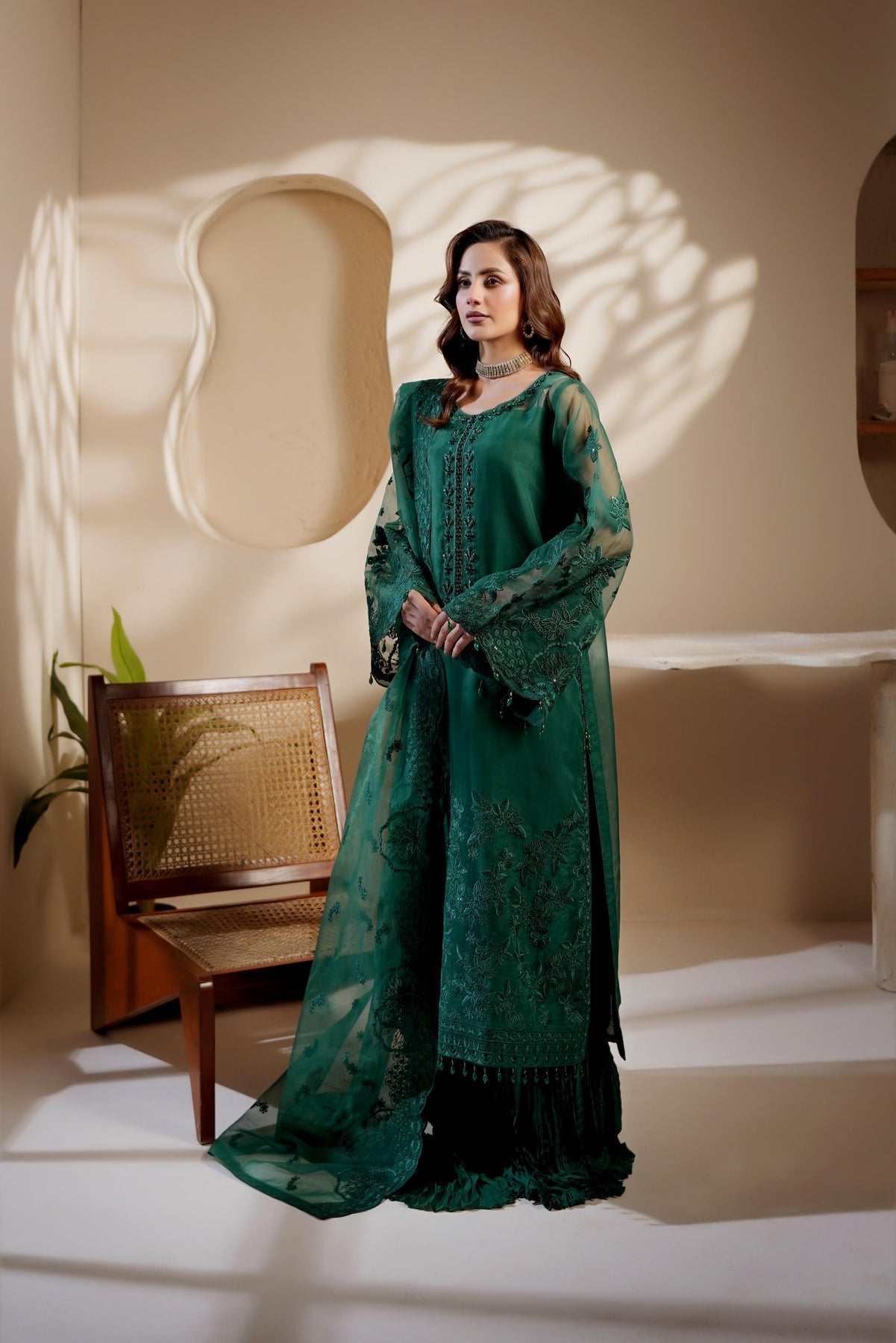 Maryams | Noir Luxe | MERSERA-NOR-1403 - Official Maryams stockist in UK - Sakeena London
