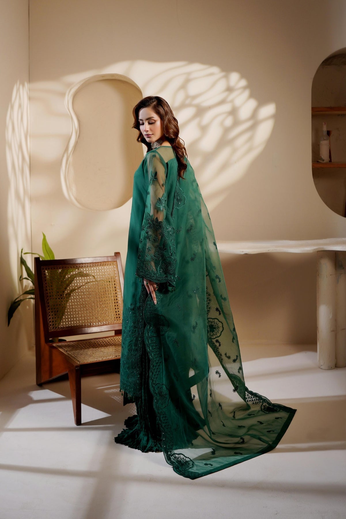Maryams | Noir Luxe | MERSERA-NOR-1403 - Official Maryams stockist in UK - Sakeena London