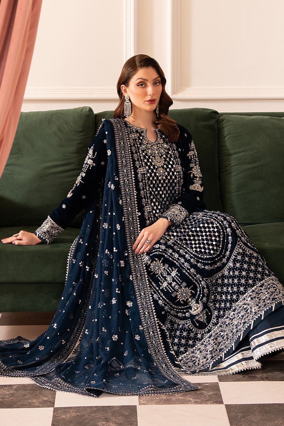 Raeesa Premium | Noirah Velvet | NV-002 - Official Raeesa Premium stockist in UK - Sakeena London