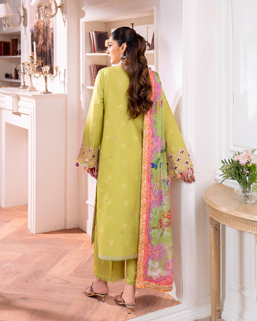 Roheenaz | Aezel Embroidered Cambric | Arven - Official Roheenaz stockist in UK - Sakeena London