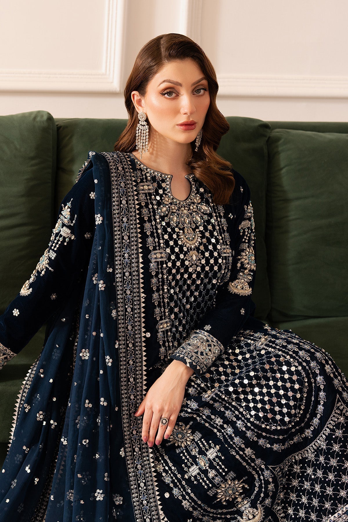 Raeesa Premium | Noirah Velvet | NV-002 - Official Raeesa Premium stockist in UK - Sakeena London