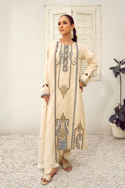 Kross Kulture | Parishay Luxury Collection | Jasmine UN-00706 - Official Kross Kulture stockist in UK - Sakeena London