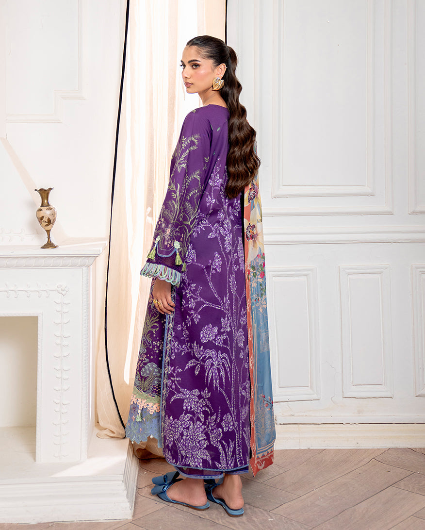 Roheenaz | Aezel Embroidered Cambric | Emaan - Official Roheenaz stockist in UK - Sakeena London