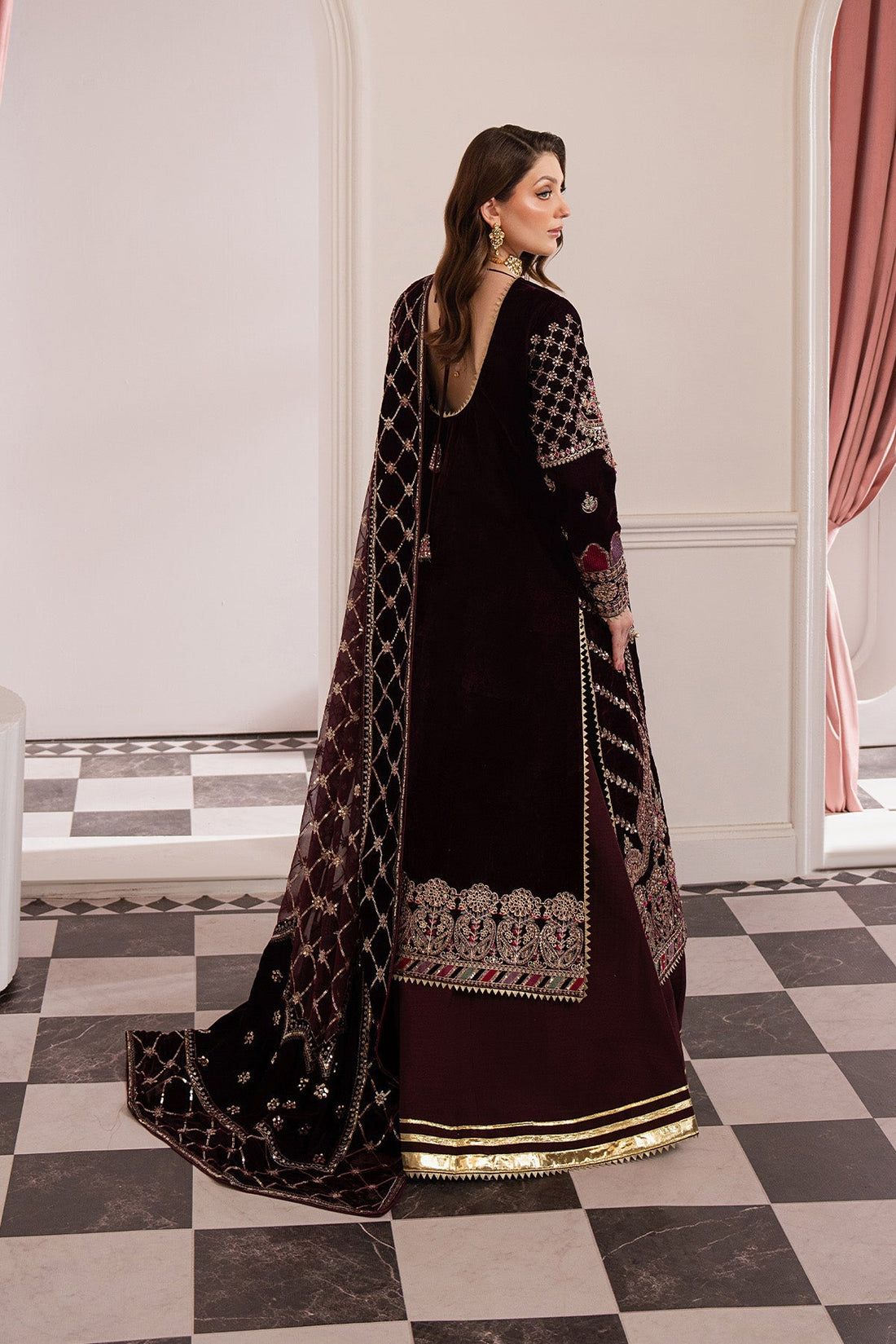 Raeesa Premium | Noirah Velvet | NV-003 - Official Raeesa Premium stockist in UK - Sakeena London