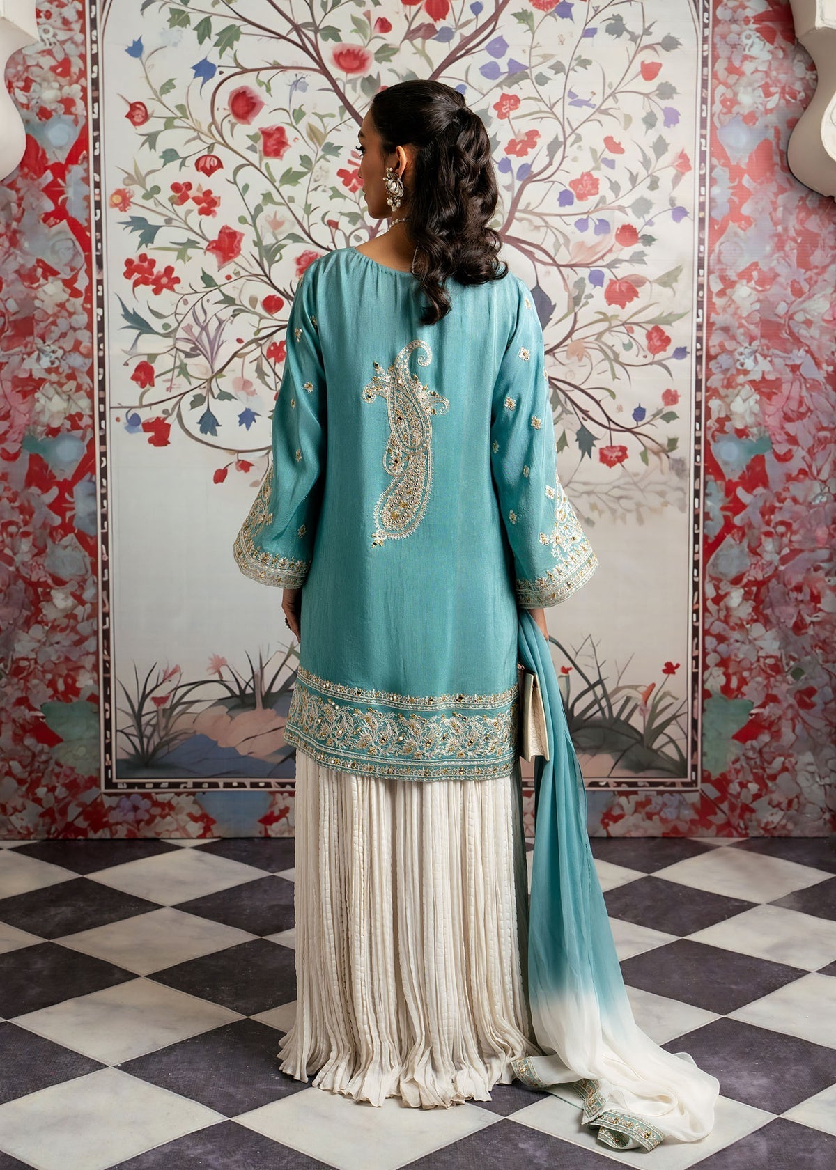 Mahgul | Echoes of Elara | Turqoise Dream - Official Mahgul stockist in UK - Sakeena London